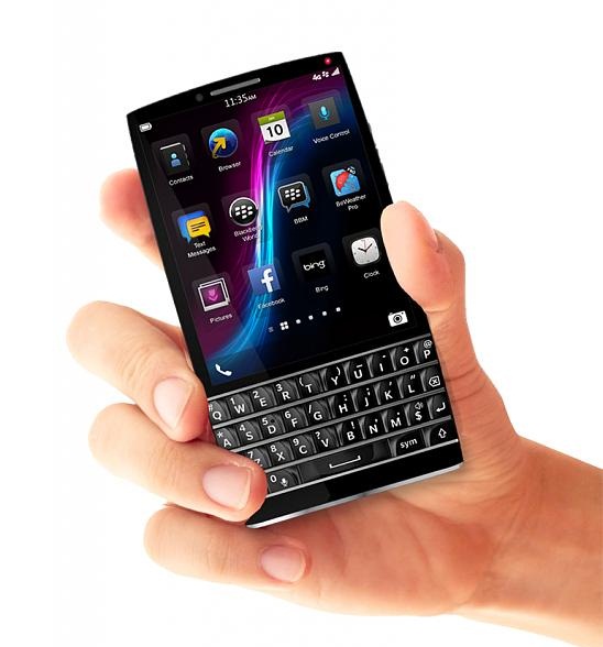 Bản dựng BlackBerry Q40 có thiết kế 