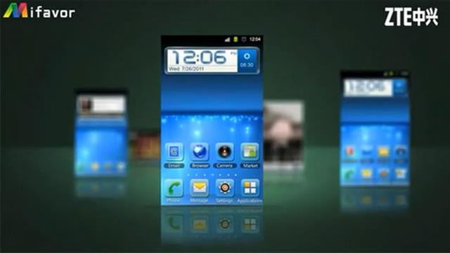 Giao diện MiFavor của ZTE