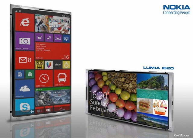 Bản thiết kế Lumia 1620