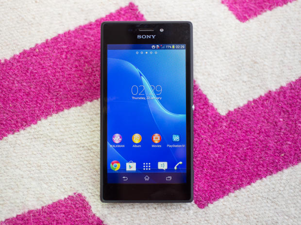 Cận cảnh Sony Xperia M2 tại MWC 2014