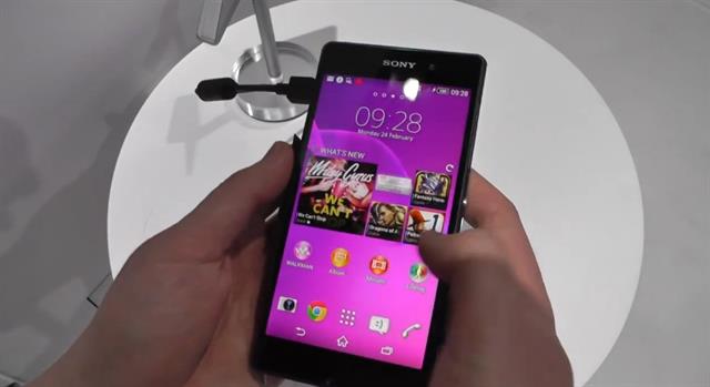 Trên tay Sony Xperia Z2 tại MWC 2014