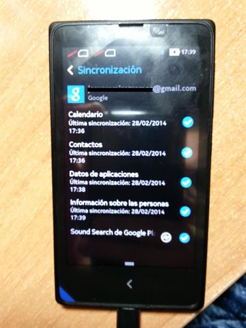 Hình ảnh sau khi Nokia X đã ROOT thành công
