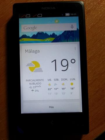 Hình ảnh sau khi Nokia X đã ROOT thành công