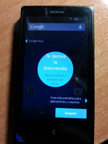 Hình ảnh sau khi Nokia X đã ROOT thành công