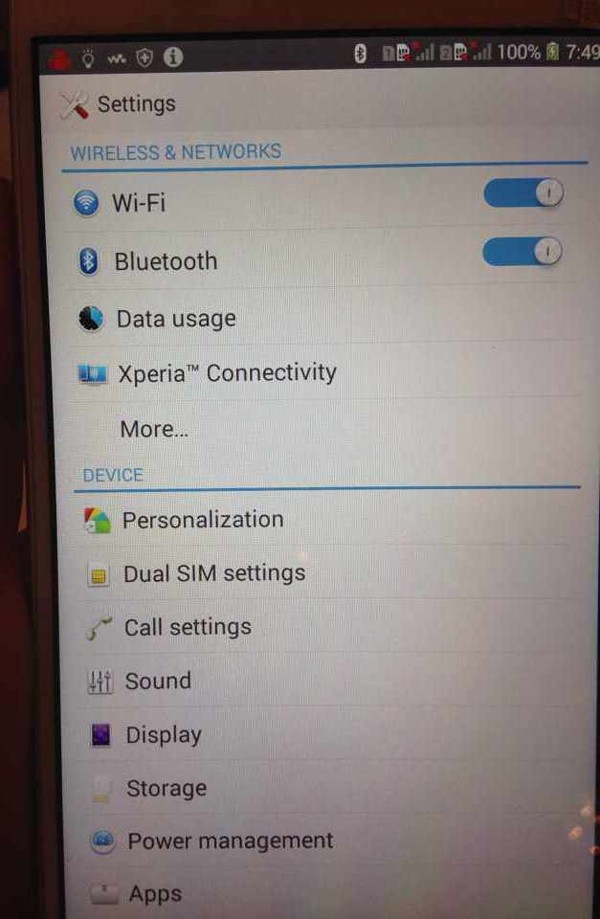 Sony Xperia T2 Ultra Dual