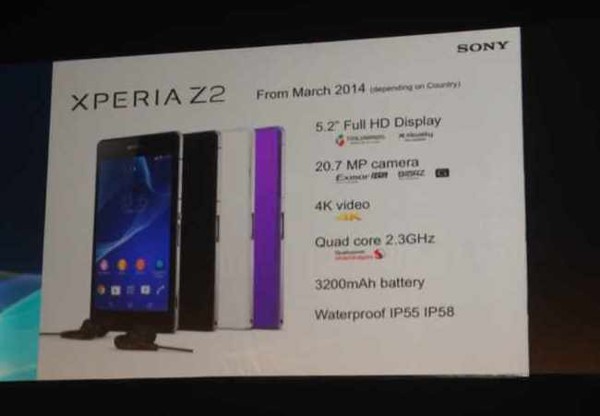 Sony Xperia Z2