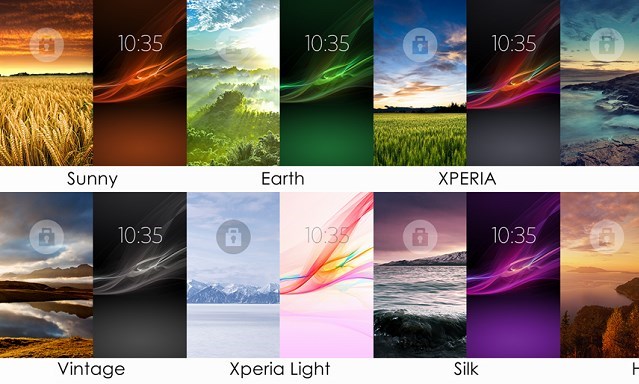 Sony ra mắt bộ theme cực đẹp dành cho smartphone Xperia Sony ra mắt bộ theme cực đẹp dành cho smartphone Xperia