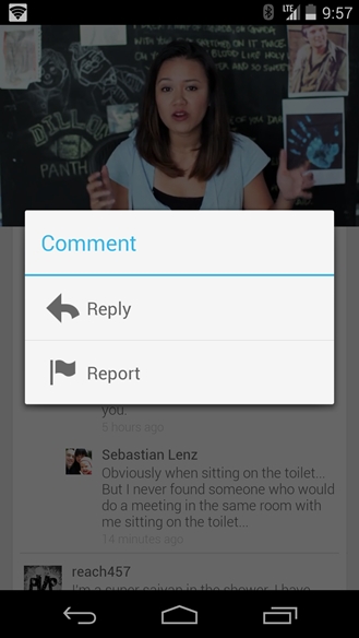 Trả lời và báo cáo
