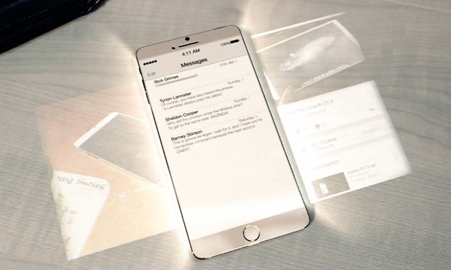 Ấn tượng với iPhone hiển thị màn hình 3 chiều như trong phim