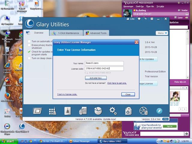 Nhập thông tin chủ sở hữu