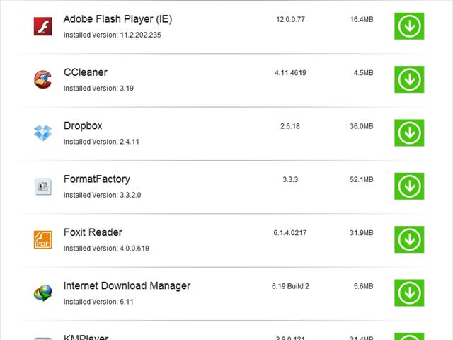 Bấm vào xem thêm để cập nhật một hoặc tất cả phần mềm nếu bạn muốn