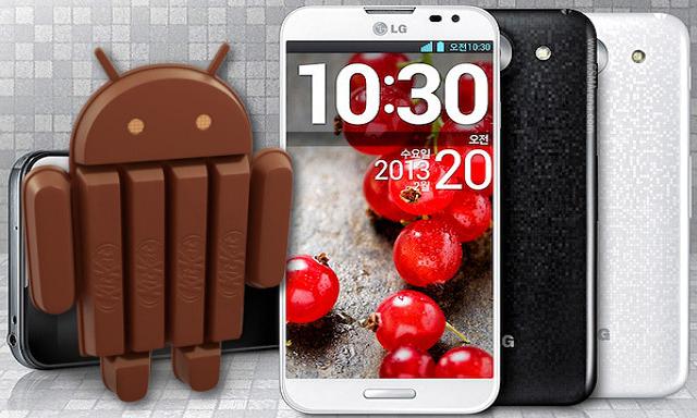 LG sẽ sớm phổ cập Android KitKat cho Optimus G Pro ở nhiều quốc gia khác