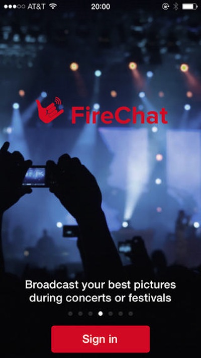 Ứng dụng FireChat