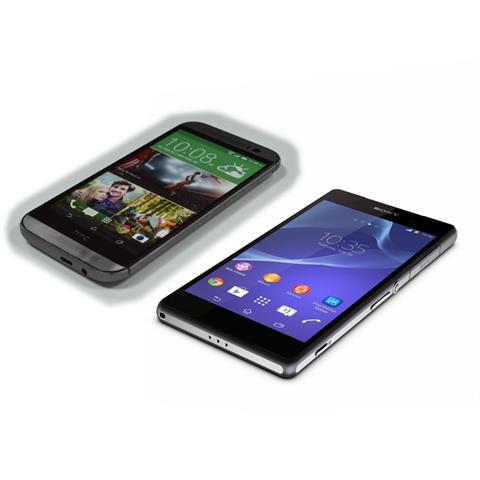 Xperia Z2 và HTC One 2