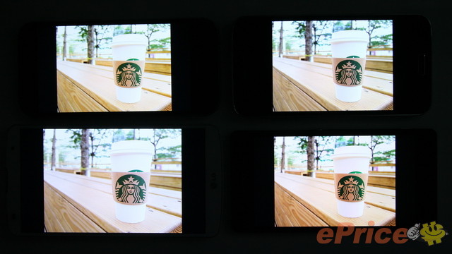 Galaxy S5, G Pro 2, Xperia Z2 và One M8 đọ độ nét màn hình