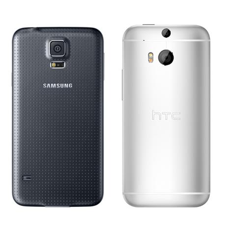 Samsung Galaxy S5 so với HTC One M8