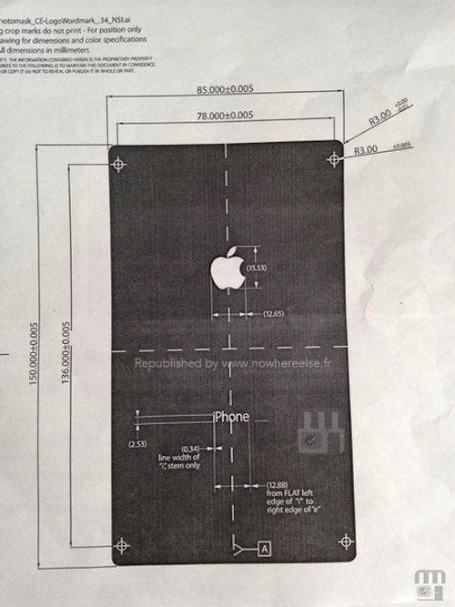 Ảnh thiết kế mặt sau của iPhone 6