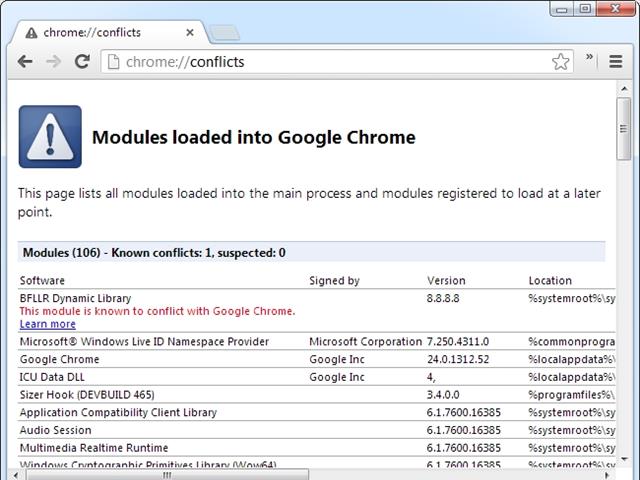 Phát hiện xung đột
