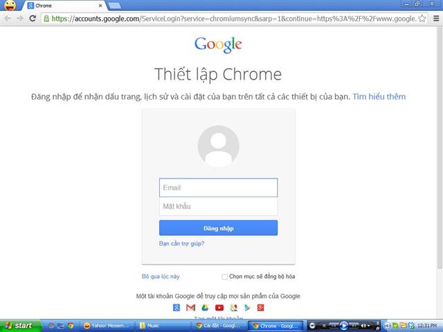 Sau khi tạo xong, bạn nên đồng bộ dữ liệu giữa 2 tên người dùng lại với nhau