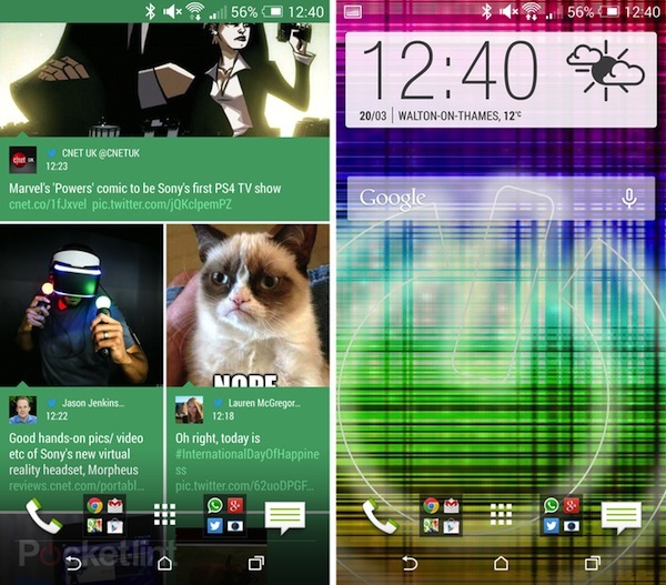 Giao diện trang chủ