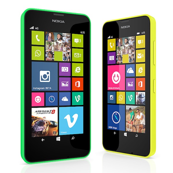 Lumia 630 và Lumia 635