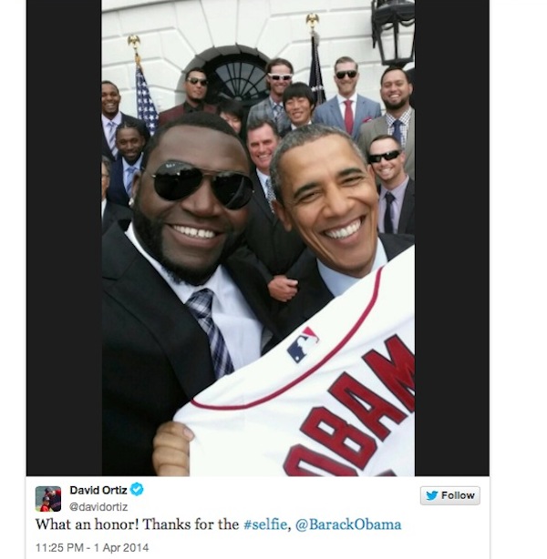 Bức ảnh chụp “tự sướng” có sự tham gia của Tổng thống Mỹ