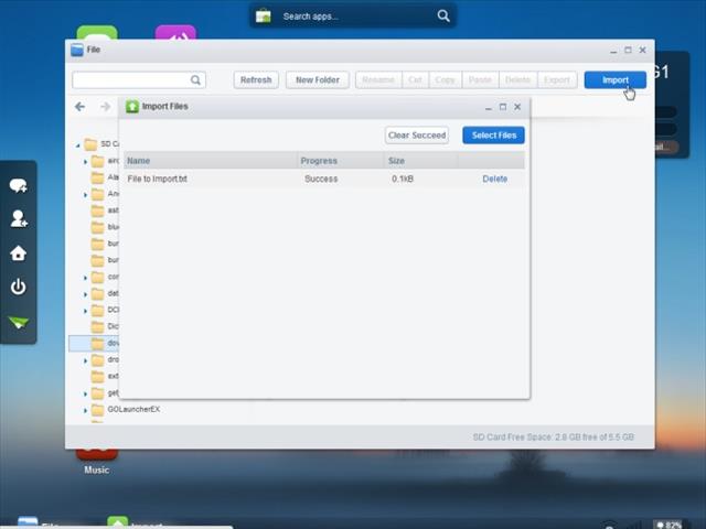 Nhìn cứ như thiết bị Android và máy tính đã hợp thể thành một