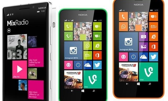 Bộ 3 Lumia mới