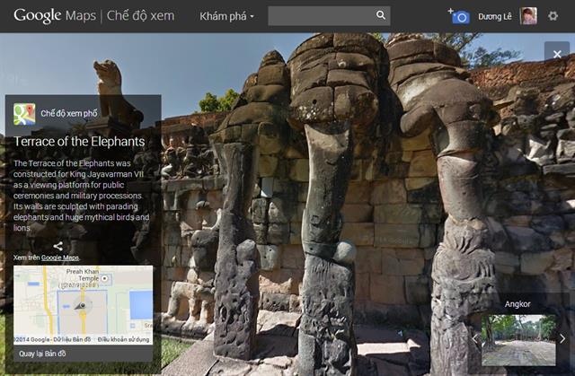 Sân thượng của voi