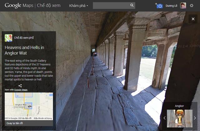 Trời và địa ngục trong Angkor Wat