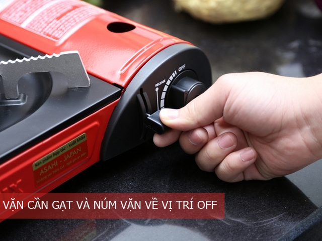 Cách lắp đặt lon gas cho bếp gas du lịch