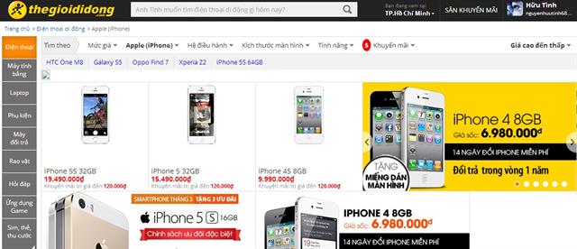 iPhone thegioididong