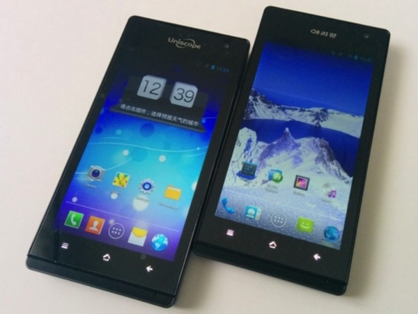 Uniscope U1201 (trái) và Arirang AS1201 (phải)