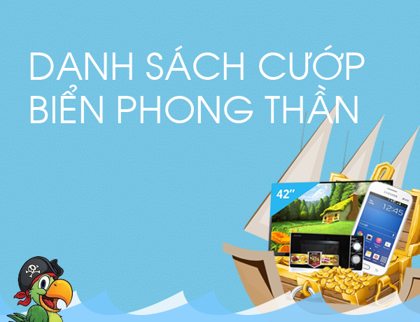 Danh sách cướp biển phong thần