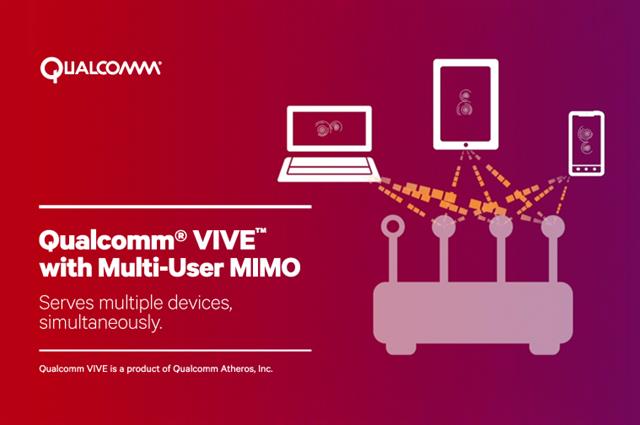Công nghệ Qualcomm MU-Mimo giúp tốc độ Wifi nhanh hơn gấp 3 lần