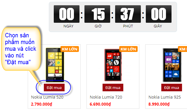 Đầu tuần giá sốc - Bước 2