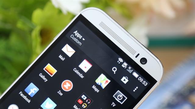 HTC One M8 đang là smartphone có màn hình cảm ứng tốt nhất hiện nay