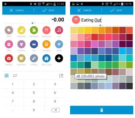 Ứng dụng quản lý chi tiêu Dollarbird