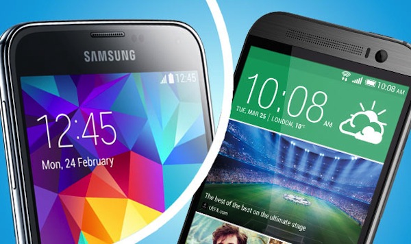HTC One M8 vs Galaxy S5