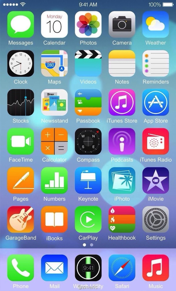 Ảnh chụp màn hình rò rỉ