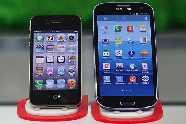 Samsung đang chiến đấu với Apple