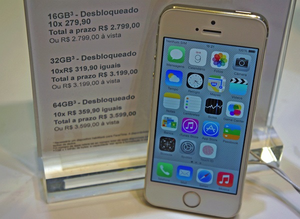 iPhone 5s tại Brazil