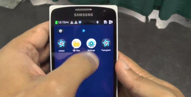 Smartphone Tizen của Samsung