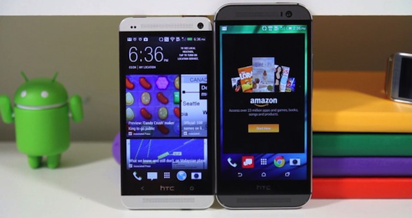 HTC One M8 vs HTC One M7