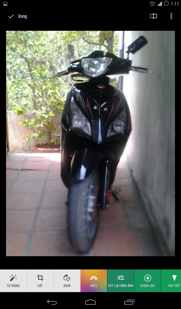 Chỉnh sửa đến khi nào bạn cảm thấy tâm đắc nhất thì thôi