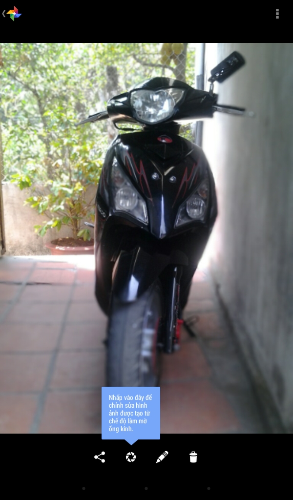 Sau khi ghi hình xong, Google camera hỏi bạn có muốn chỉnh sửa lại hình ảnh cho chuẩn hơn không?