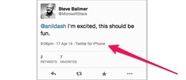 Thông điệp gửi từ iPhone của Steve Ballmer