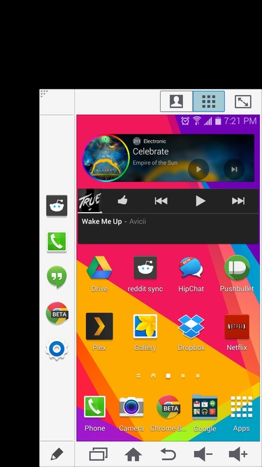 Điều khiển điện thoại bằng một tay