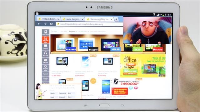 Android KitKat đã về với Galaxy Note 10.1 phiên bản 2014