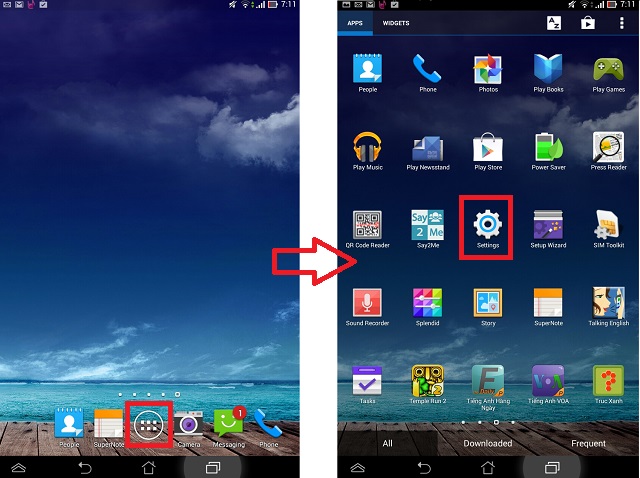 Hướng dẫn cách khóa màn hình máy tính bảng ASUS FONEPAD